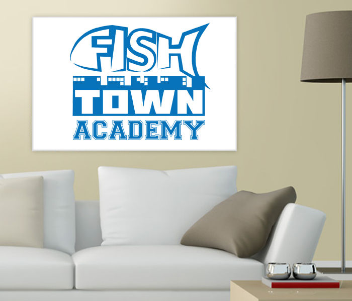 Fishtown Academy Leimwand KLEIN